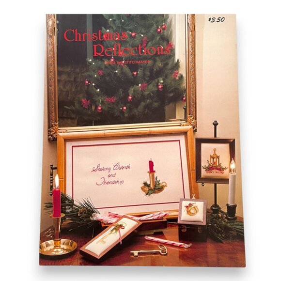 Lot of 3 Christmas Cross Stitch Pattern Booklets Imaginating and Stitchmaker - Picture 8 of 10